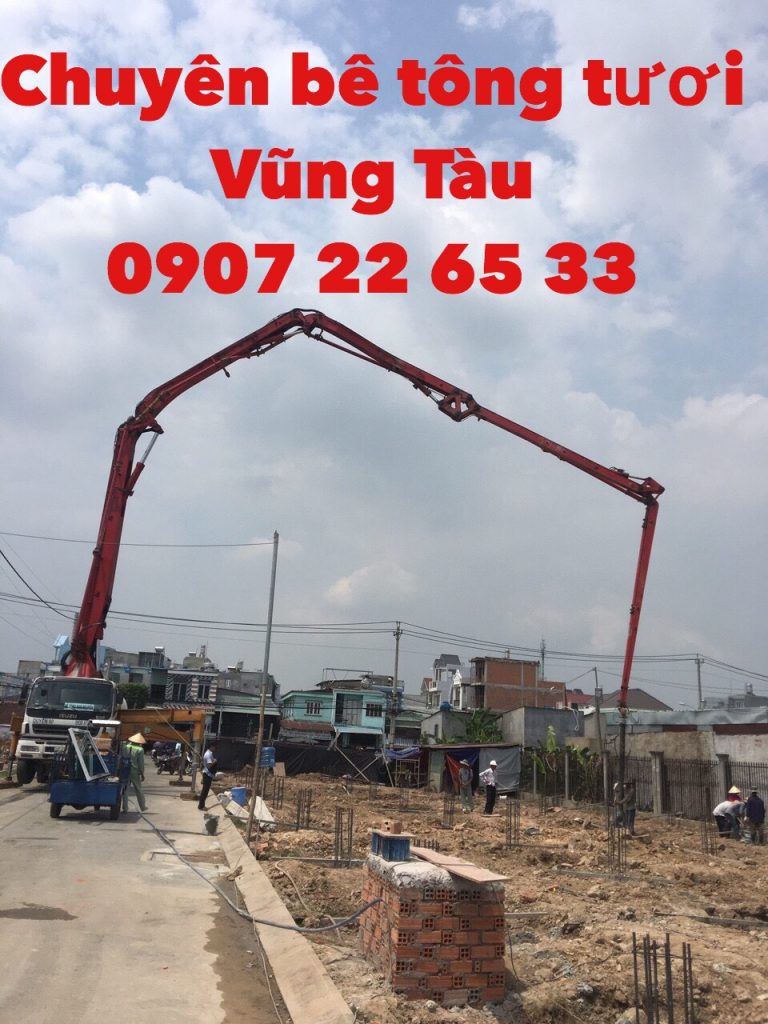Cung cấp bê tông tươi tại Vũng Tàu