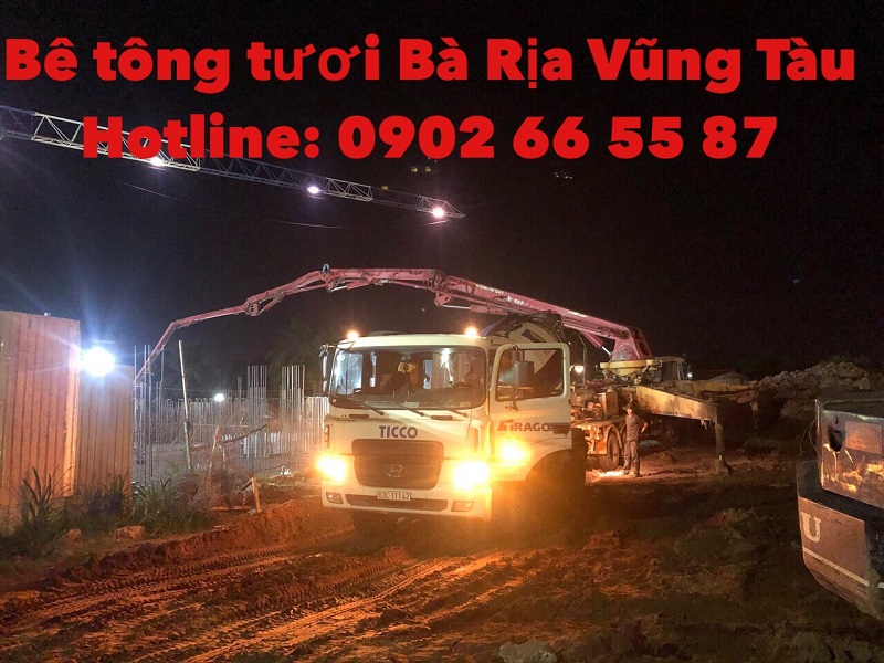 Cung cấp bê tông tươi tại Vũng Tàu