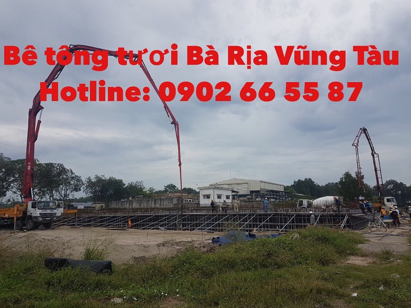Cung cấp bê tông tươi tại Vũng Tàu