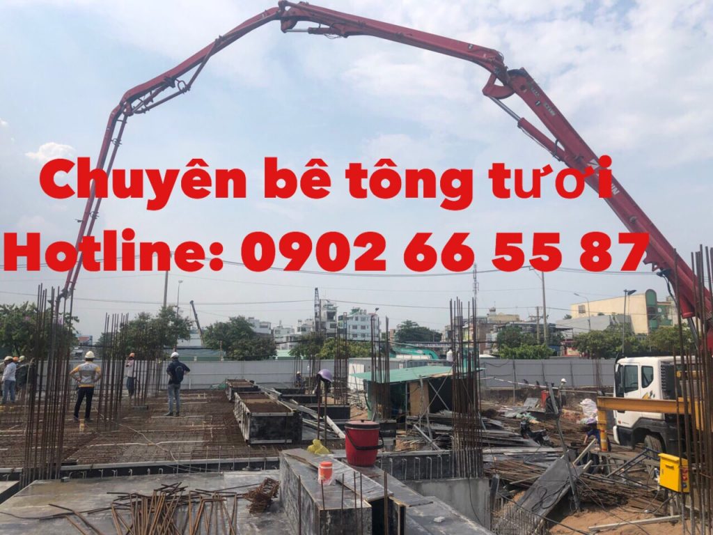 Cung cấp bê tông tươi tại khu vực Vũng Tàu