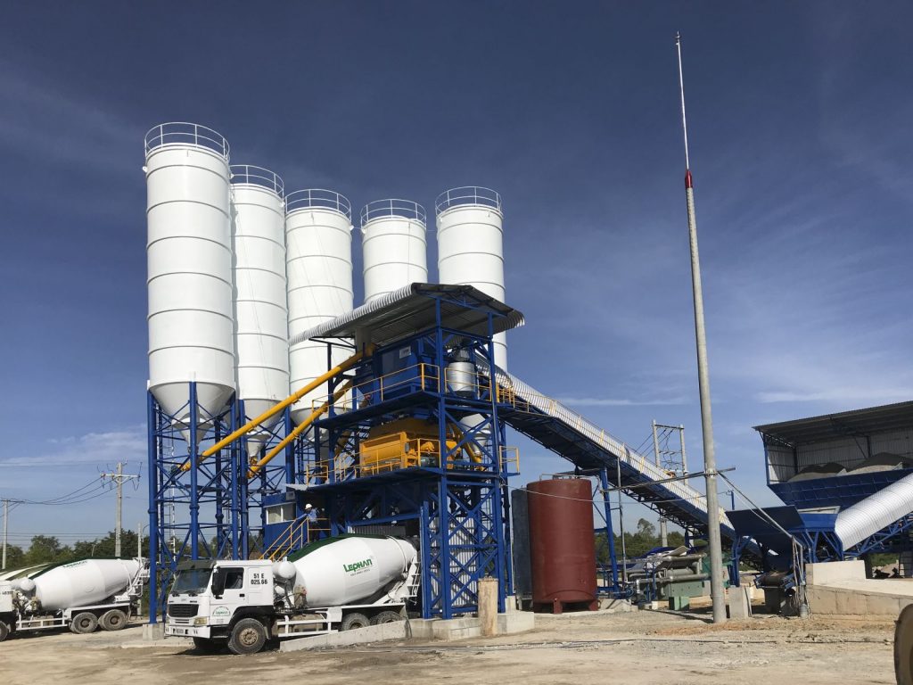 TRẠM TRỘN BÊ TÔNG TẠI BẾN LỨC LONG AN