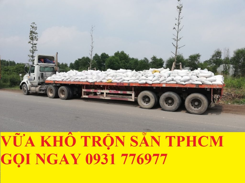 Vữa khô trộn sẵn tại TPHCM