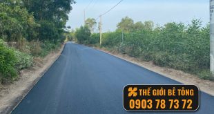 giá thi công bê tông nhựa nóng tại tây ninh